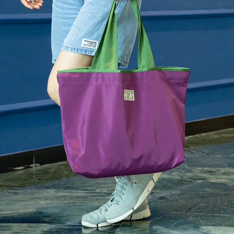 Bolsa de viaje de gran capacidad para mujer, bolsa de nailon de mano para Yoga y Fitness, organizador de equipaje de separación seca y húmeda